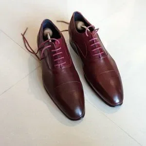 The Shirt Bar | Shoes | Mens Dress Shoes Oxfords Burgundy Eu  display picture 1